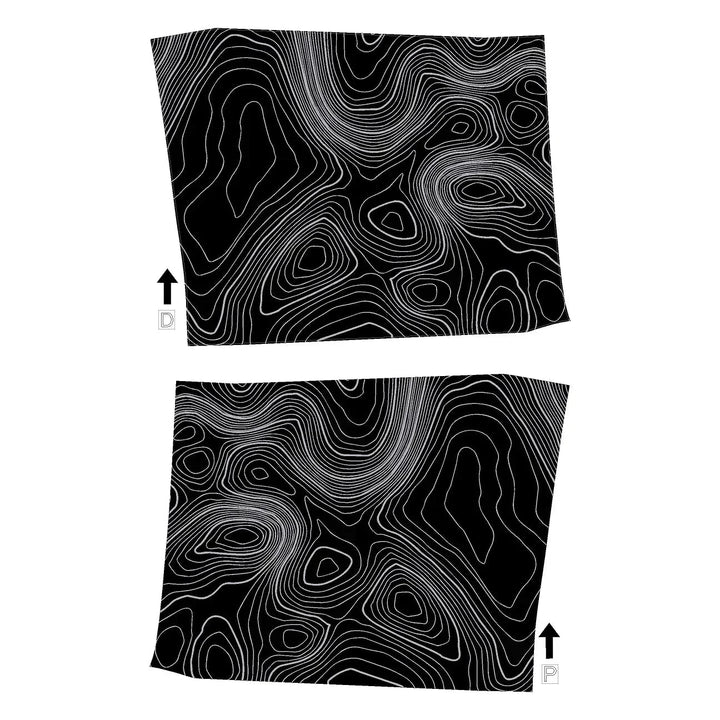Topographic REAR Door Armrest Panel Protection - 2025+ 4Runner