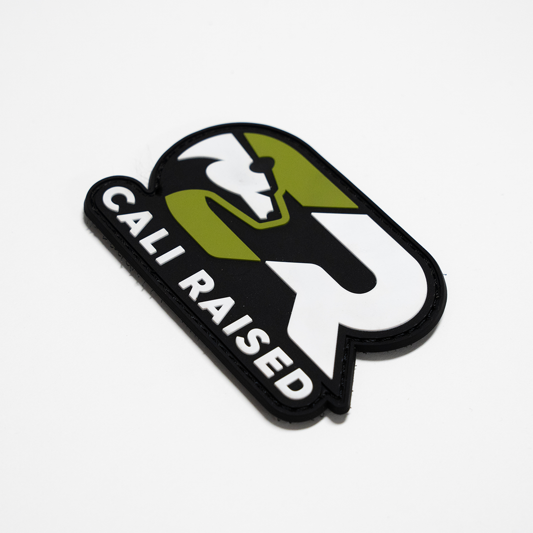 Cali Raised LED CR Logo PVC Patch