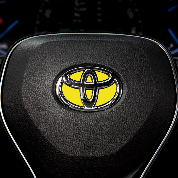 Custom Color Steering Wheel Decal for Toyota