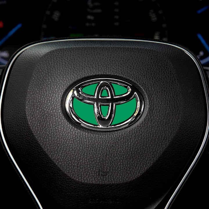 Custom Color Steering Wheel Decal for Toyota Models 2007-2024