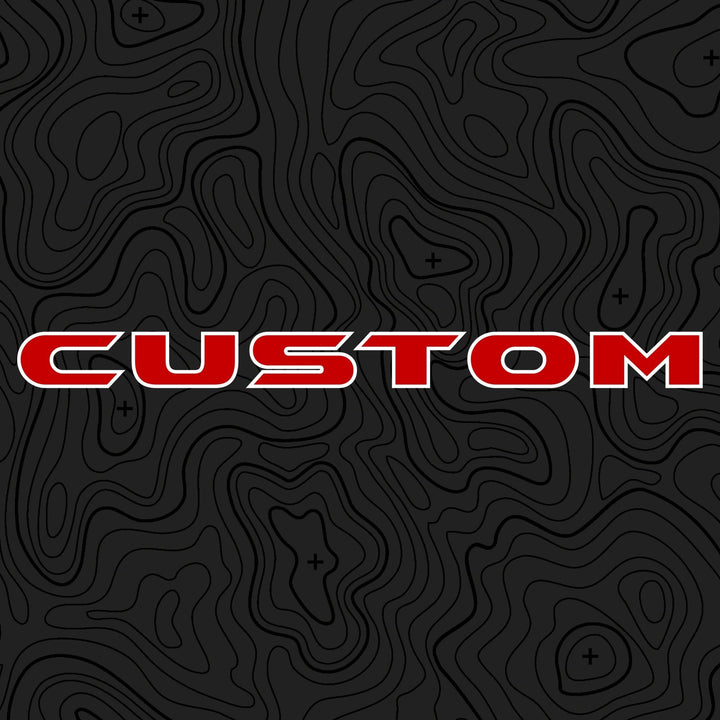 Hood Lettering | Set of 2