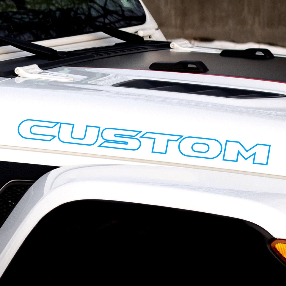 Hood Lettering | Set of 2