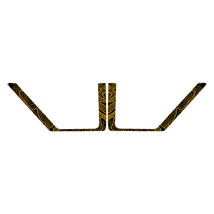 Topo Rear Door Net Trim Overlay Kit (Printed Series) - 2021+ Bronco