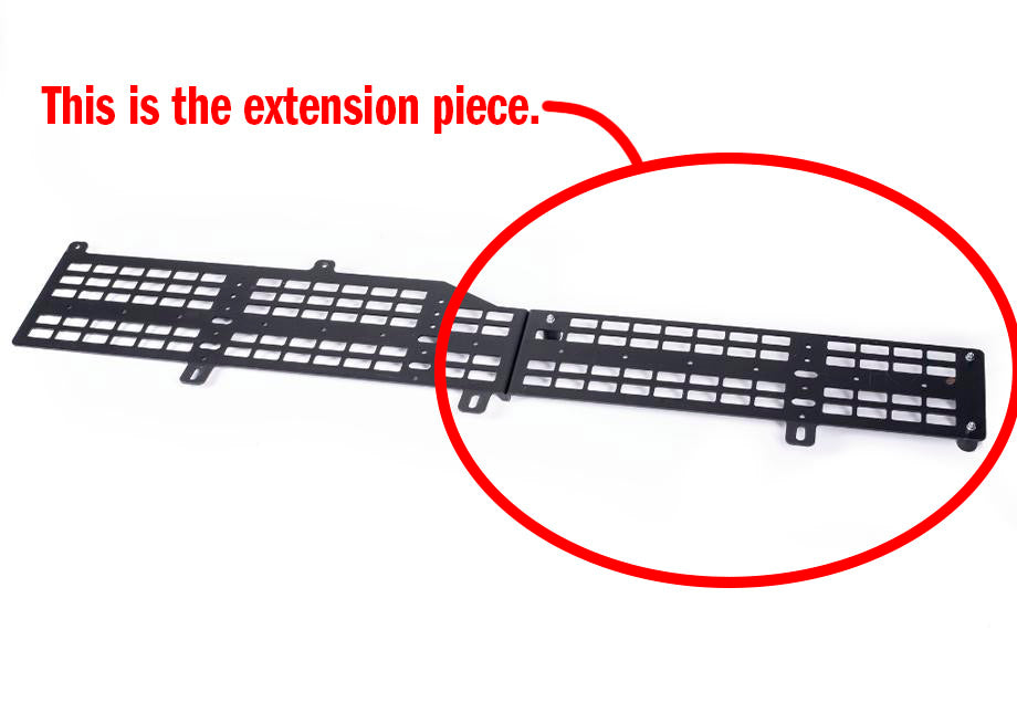 BED MOLLE EXTENSIONS For 2005-2023 Toyota Tacoma