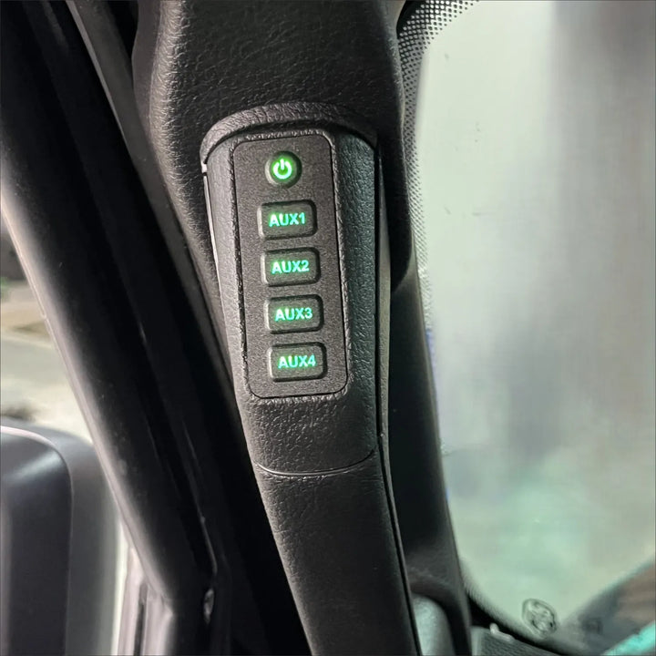 Voswitch JL410 Grab Handle Switch Panel for 2024-Current Jeep JL Wrangler &amp; Gladiator