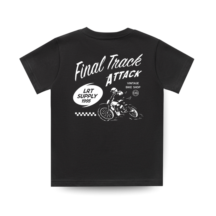 FINAL TRACK ATTACK TEE - BLACK