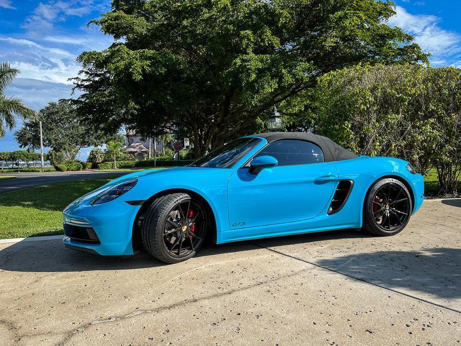 Front Sidemarker Overlays - 12-18 911 (991) / 16-25 Boxster &amp; Cayman (718)
