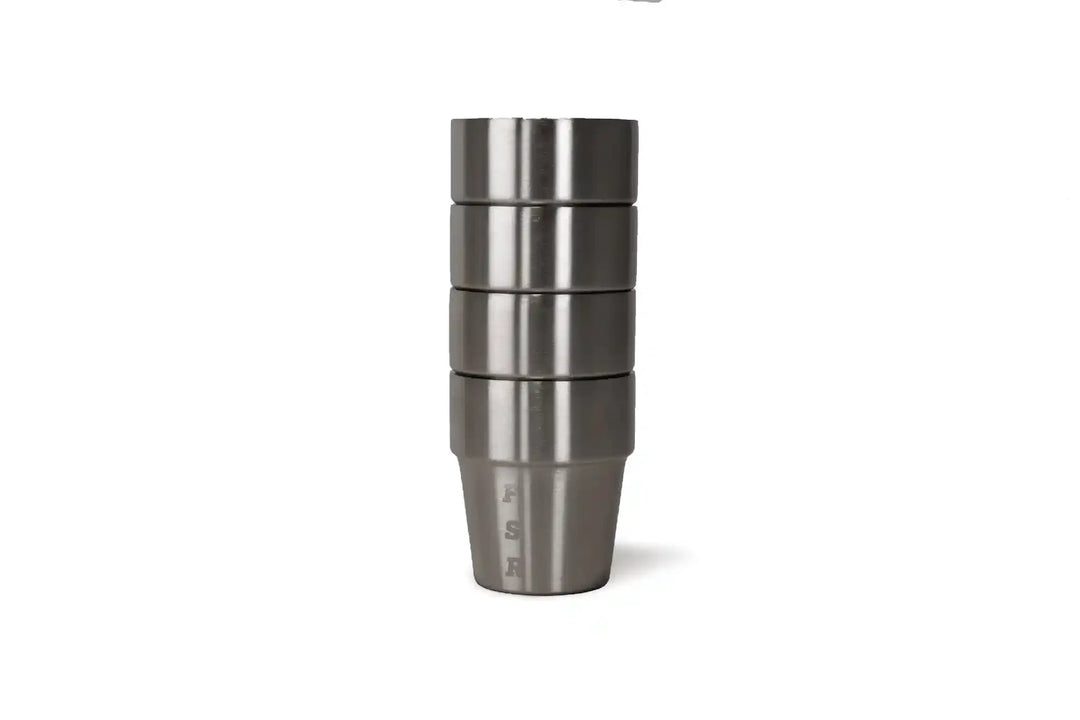 Whiskey Cup Set 4-Piece Camp Set