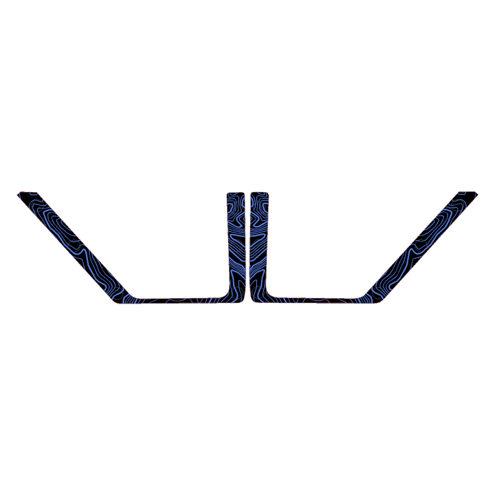 Topo Rear Door Net Trim Overlay Kit (Printed Series) - 2021+ Bronco
