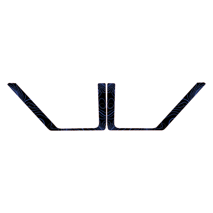 Topo Front Door Net Trim Overlay Kit (Printed Series) - 2021+ Bronco