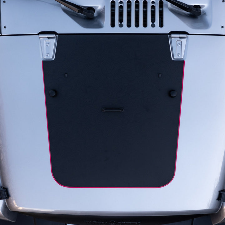 Hood Graphic for Wrangler JK | Matte Black