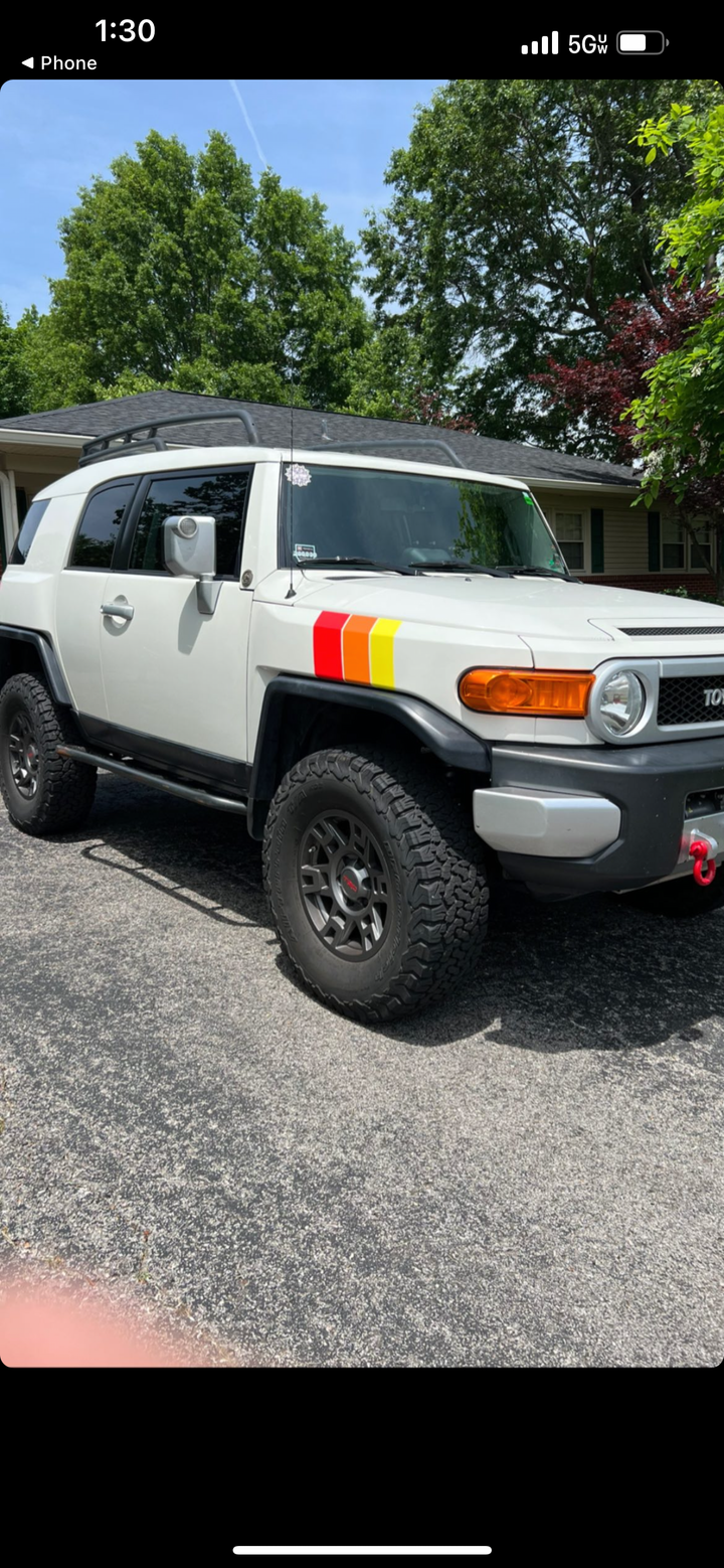 Large Universal Stripes