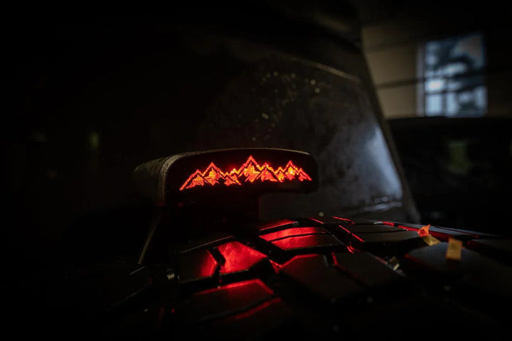 Laser Series Acrylic Third Brake Light Overlay - 2021+ Bronco