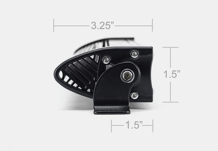 42" Slim Single Row LED Bar (Amber)