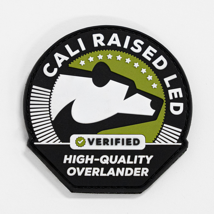 Cali Raised LED High Quality Overlander PVC Patch
