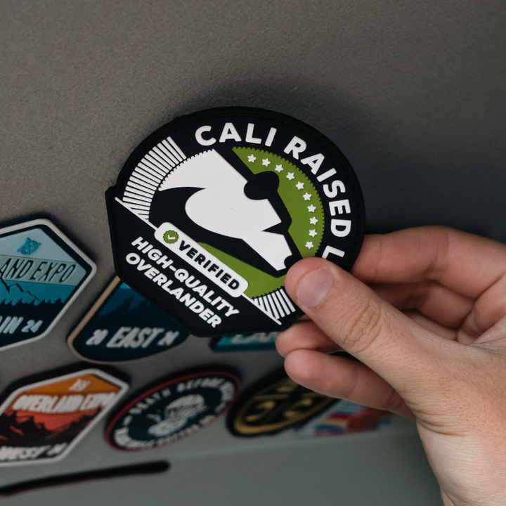 Cali Raised LED High Quality Overlander PVC Patch