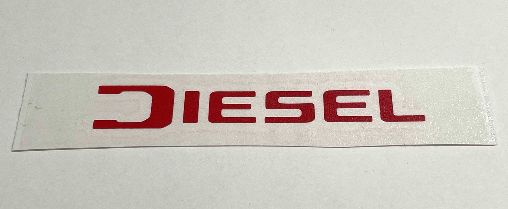 Premium Cast Vinyl Decal for ECO-DIESEL Emblem