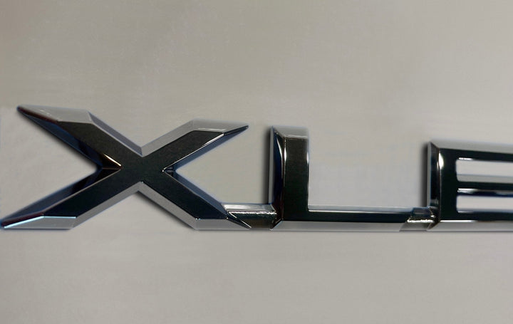 Premium Cast Vinyl Decal Letter Inlays for 2024-2025 Grand Highlander XLE Emblem