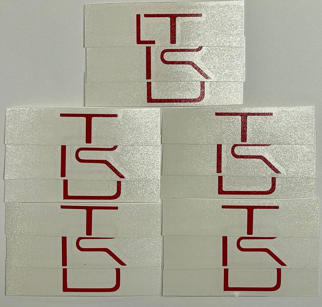 Premium Cast Vinyl Decal Letter Inlays for 2024-2026 Tacoma TRD Interior Door Emblems