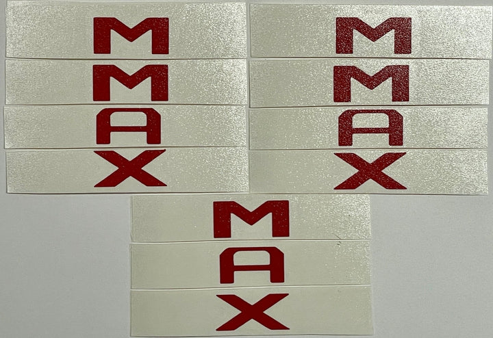 Premium Cast Vinyl Decal Letters for 2024 Tacoma MAX Hood and Tailgate Emblems