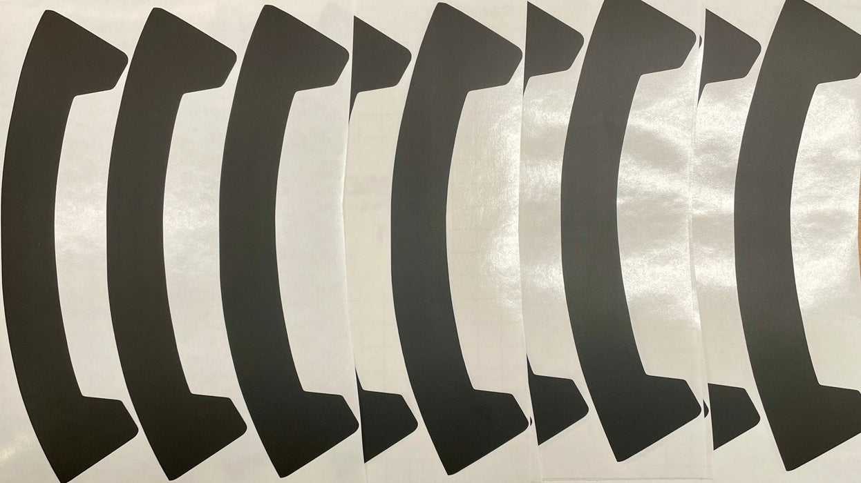 Premium Cast Vinyl Decal Overlays for 2024+ Tacoma TRD Sport Wheels x4