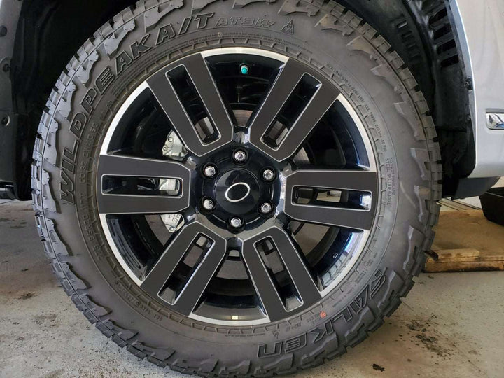 Premium Cast Vinyl Decal Inlays for 2011-2023 4Runner Limited/TRD Sport Wheels x4