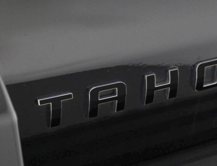Premium Cast Vinyl Decal Letters for 2007-2026 Tahoe Door and Liftgate Emblems