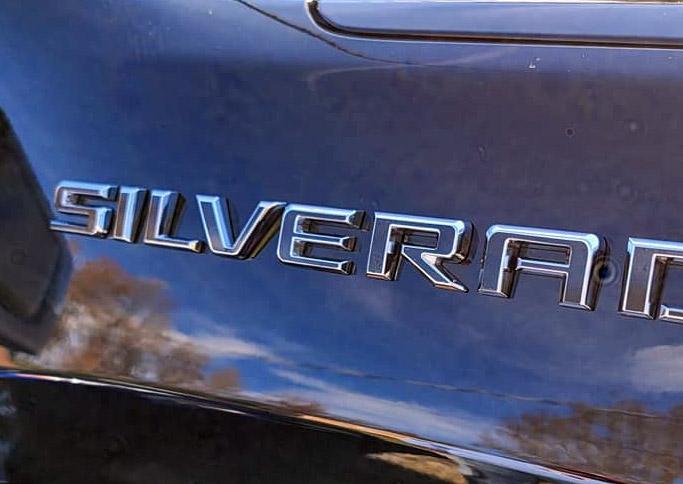 Premium Cast Vinyl Decal Letters for 2019-2025 Silverado Fender and Tailgate Emblems