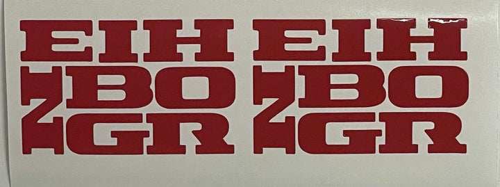 Premium Cast Vinyl Decal Letter Inserts for 2019-2026 RAM 1500 BIGHORN Dashboard