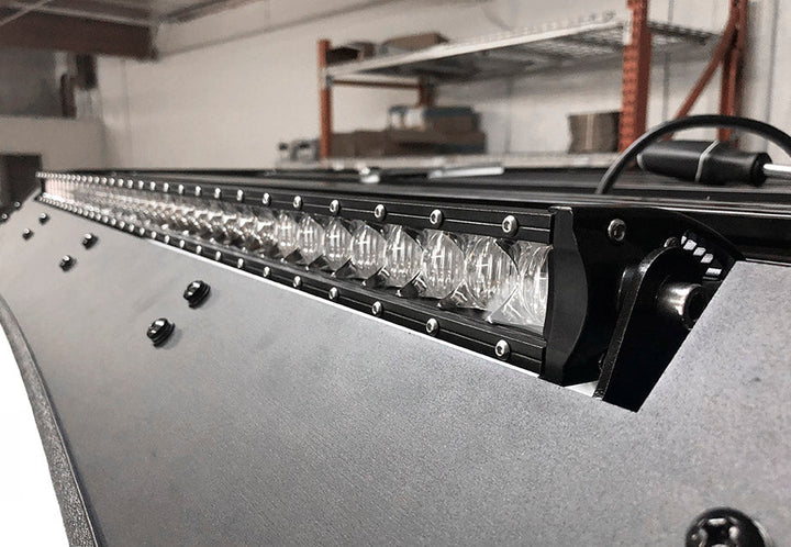 40" Cut-Out Prinsu Roof Rack Slim LED Light Bar Bracket Kit