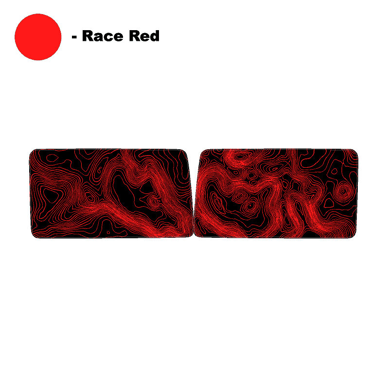 Topographic Map Premium Print Vinyl Rolls (3&