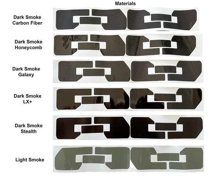 Rear Sidemarker Black Out Overlays - 2023+ Integra
