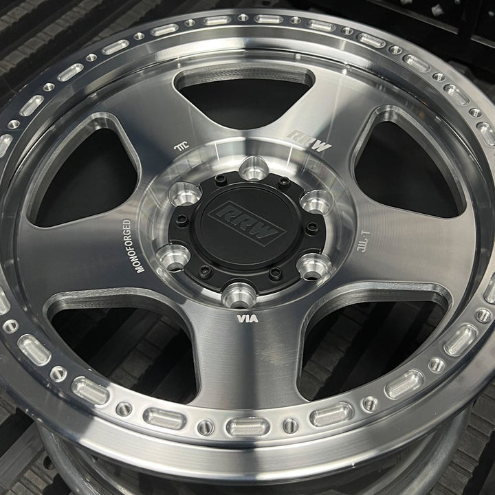 RG4-H Hybrid MonoForged Wheel | BRUSHED ALUMINUM