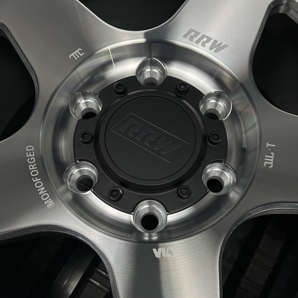 RG4-H Hybrid MonoForged Wheel | BRUSHED ALUMINUM