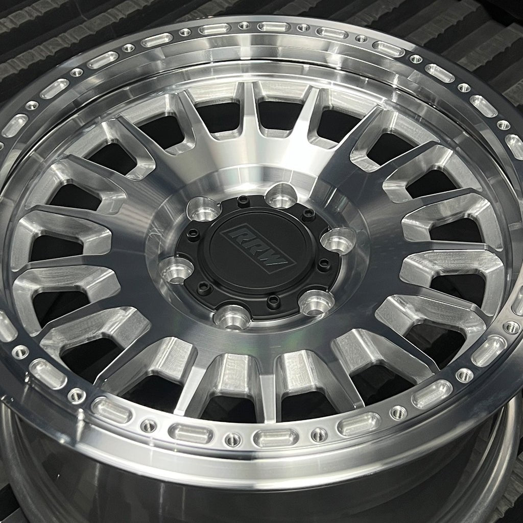 RG7-H Hybrid MonoForged Wheel | BRUSHED ALUMINUM