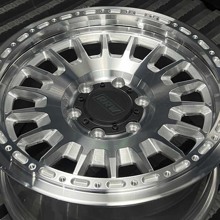 RG7-H Hybrid MonoForged Wheel | BRUSHED ALUMINUM