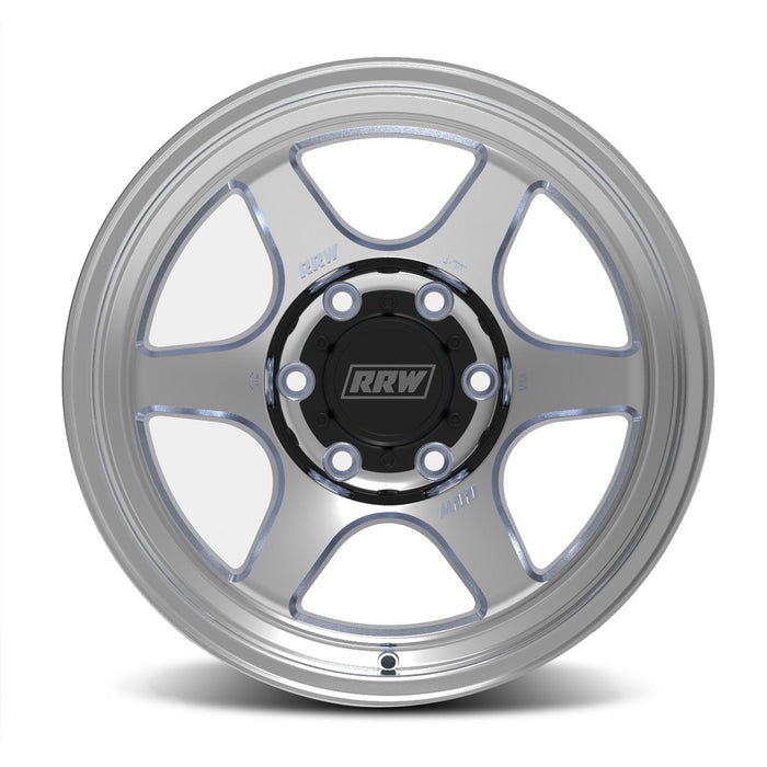 RR2-S FLOW FORM 17x8.5 Wheel | BRUSHED ALUMINUM
