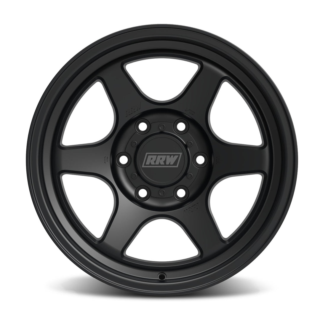 RR2-S FLOW FORMED 17x8.5 Wheel | MATTE BLACK