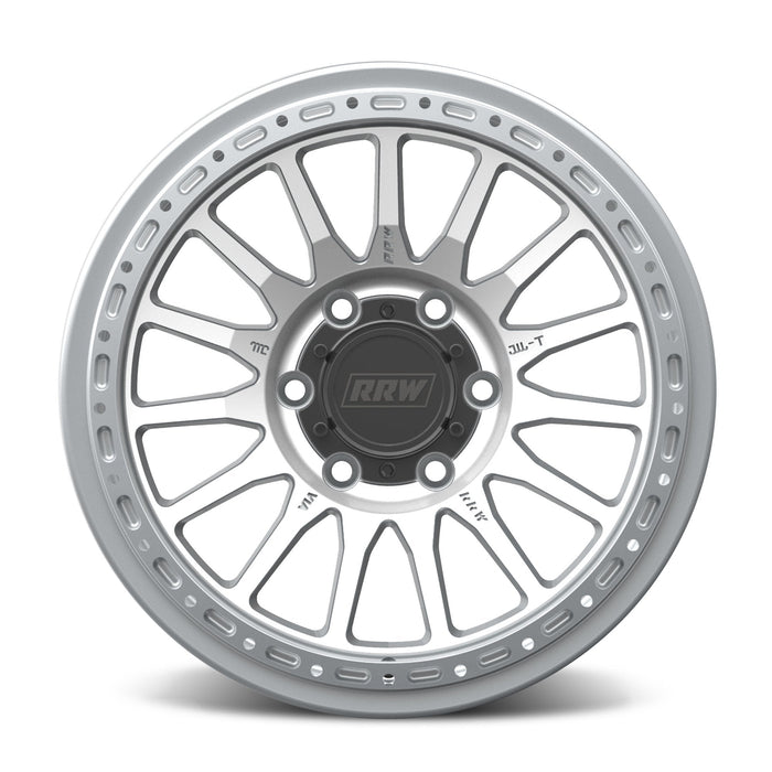 RR7-H FLOW FORM Hybrid Beadlock Wheel | BRUSHED ALUMINUM