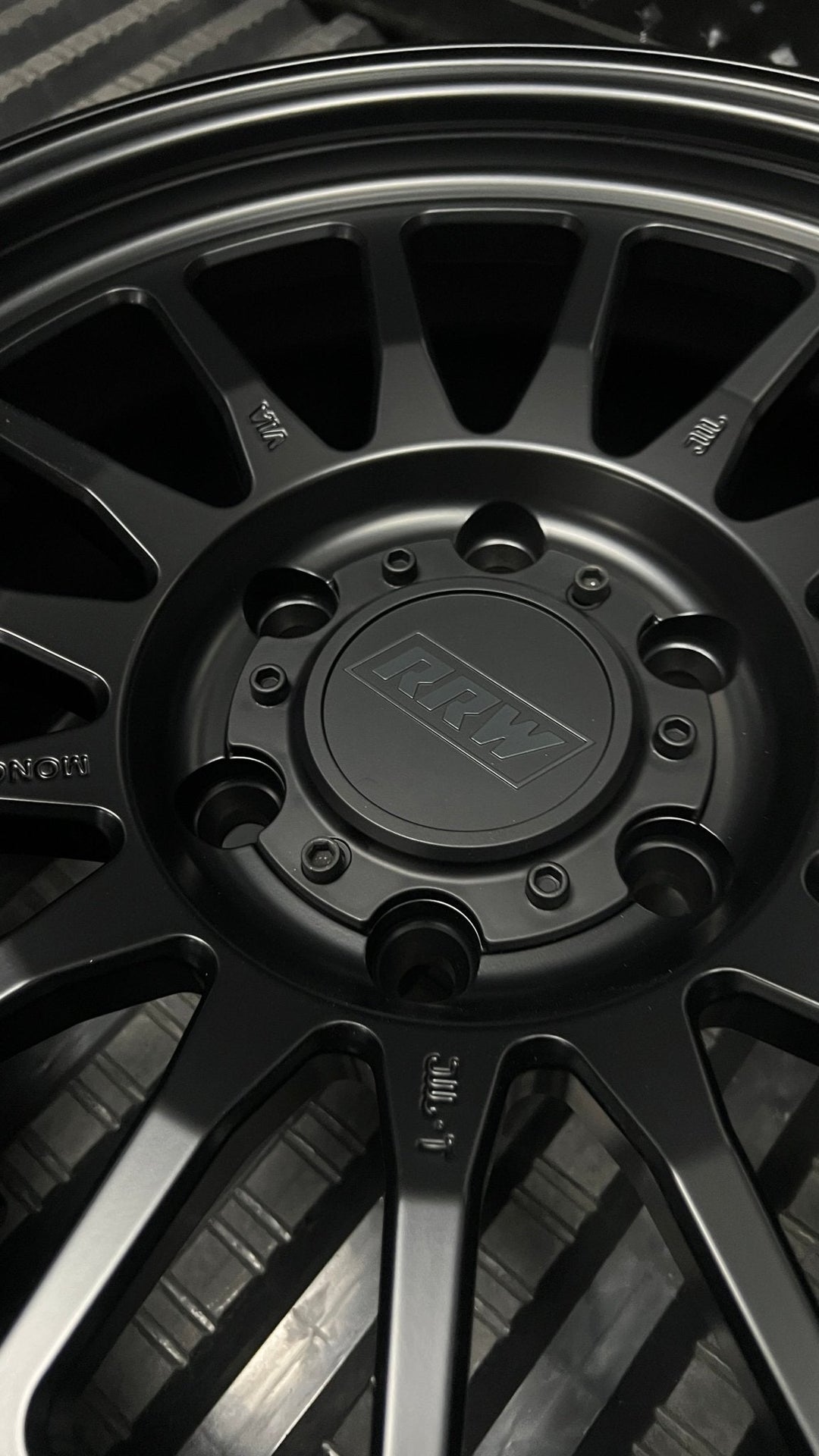 RS7-S MonoForged Wheel | MATTE BLACK