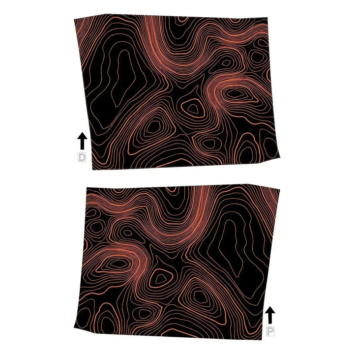 Topographic Glovebox Panel Protection - 2024+ Land Cruiser