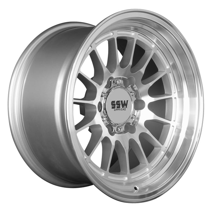 DAKAR / MACHINED SILVER / 17X9.0 -25
