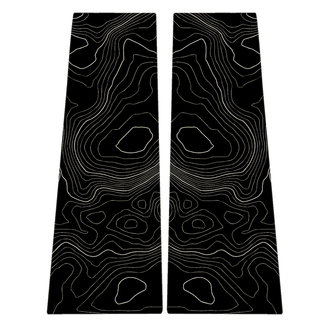Topographic B Pillar Overlays - 2024+ Ranger