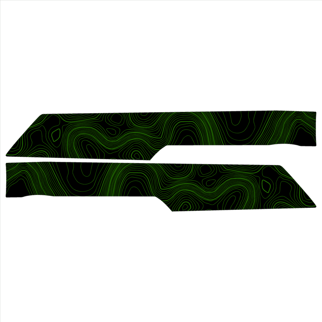 Topo Understeering Panel Overlay (Printed Series) - 2023+ Bronco (Type B)