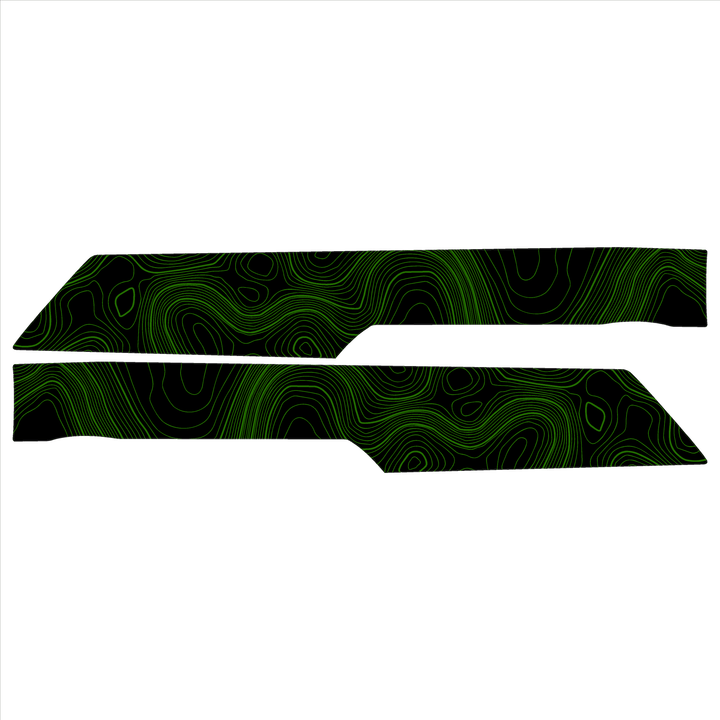 Topo Understeering Panel Overlay (Printed Series) - 2021-2022 Bronco (Type A)