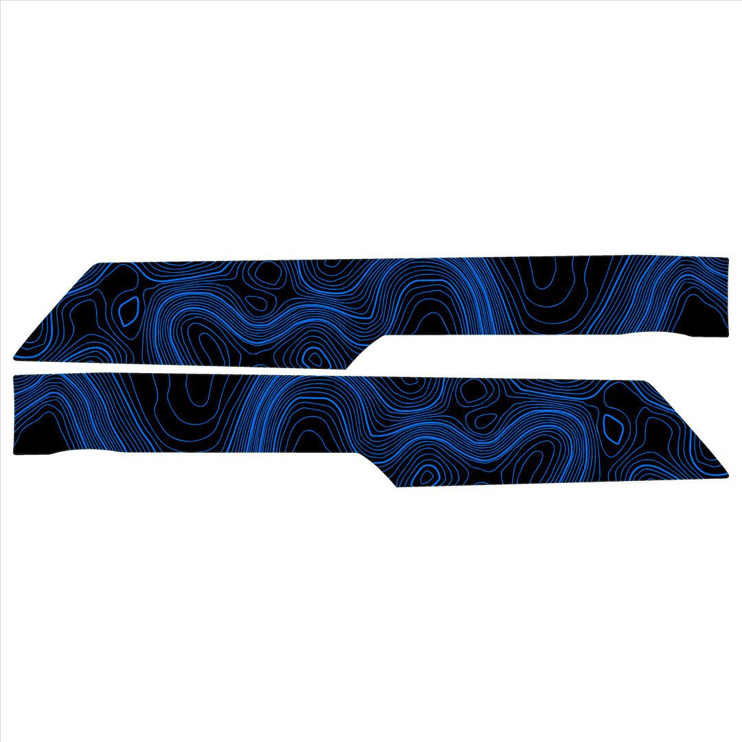 Topo Understeering Panel Overlay (Printed Series) - 2021-2022 Bronco (Type A)