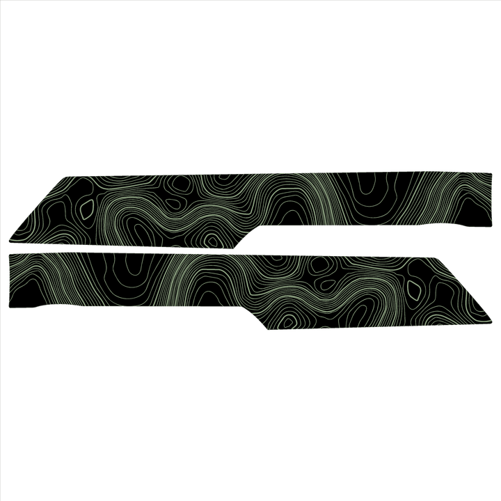 Topo Understeering Panel Overlay (Printed Series) - 2021-2022 Bronco (Type A)