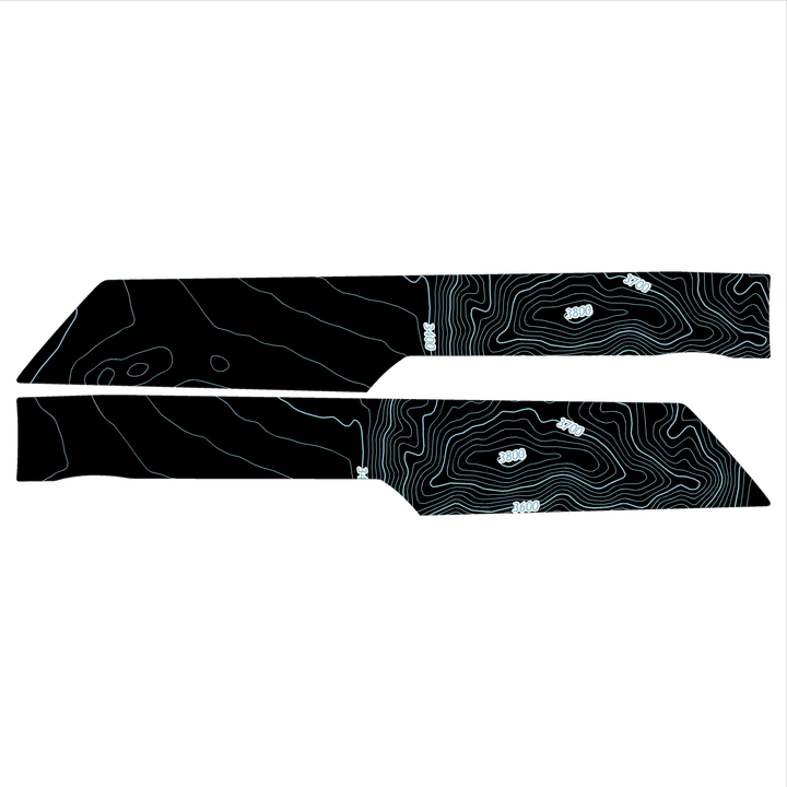 Topo Understeering Panel Overlay (Printed Series) - 2023+ Bronco (Type B)