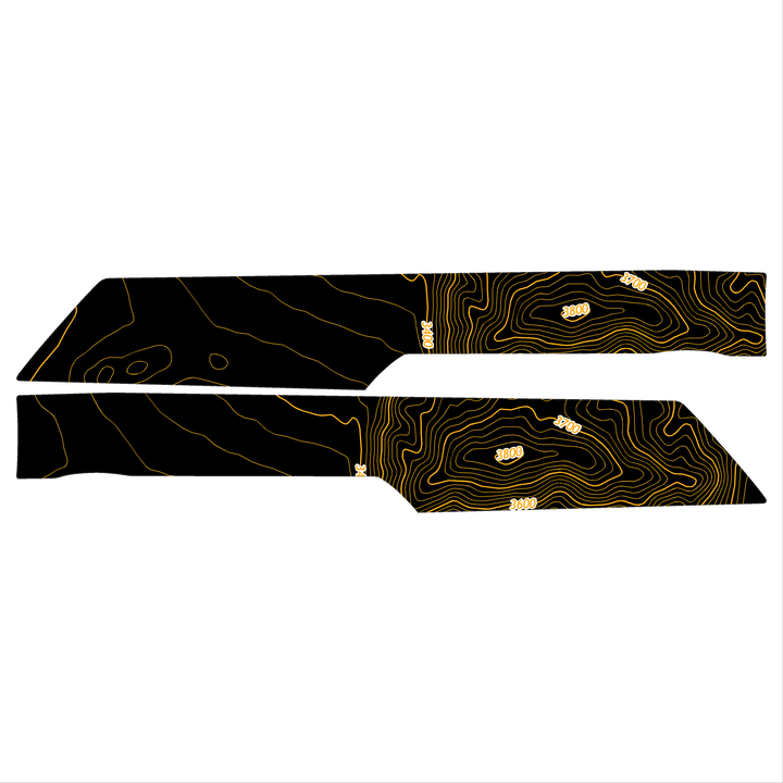 Topo Understeering Panel Overlay (Printed Series) - 2023+ Bronco (Type B)