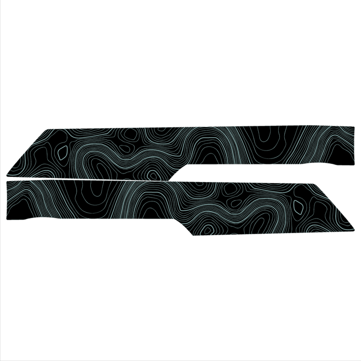 Topo Understeering Panel Overlay (Printed Series) - 2023+ Bronco (Type B)